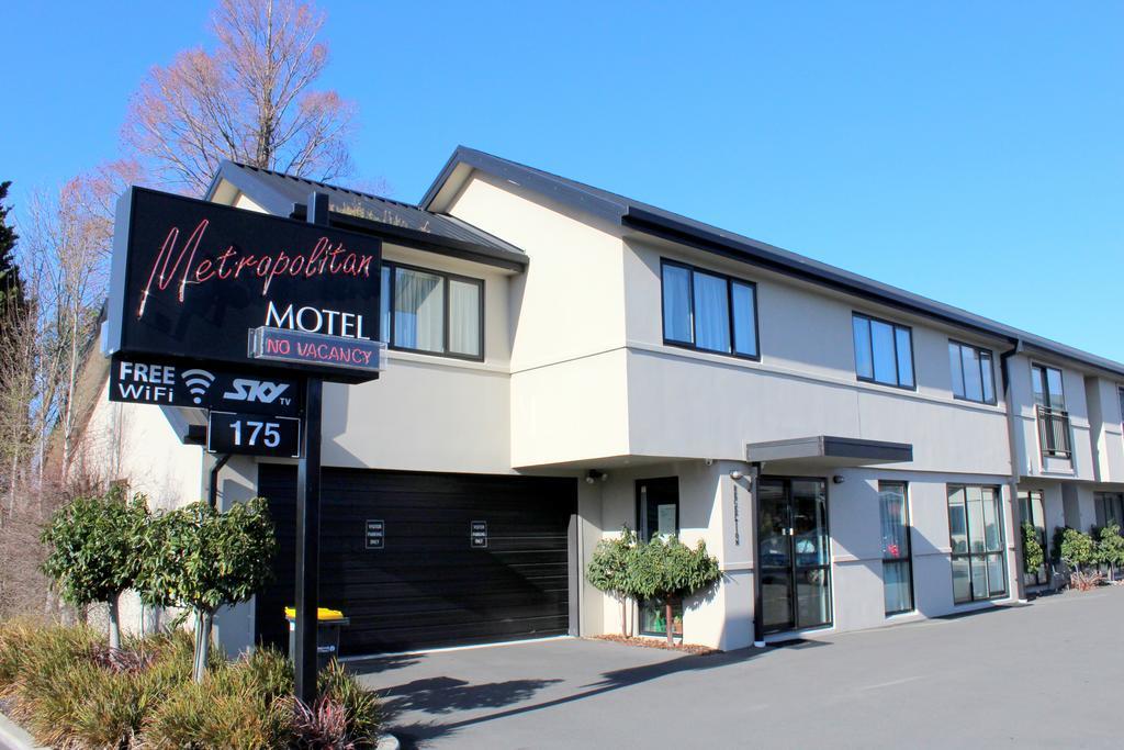 Metropolitan Motel On Riccarton Christchurch Dış mekan fotoğraf