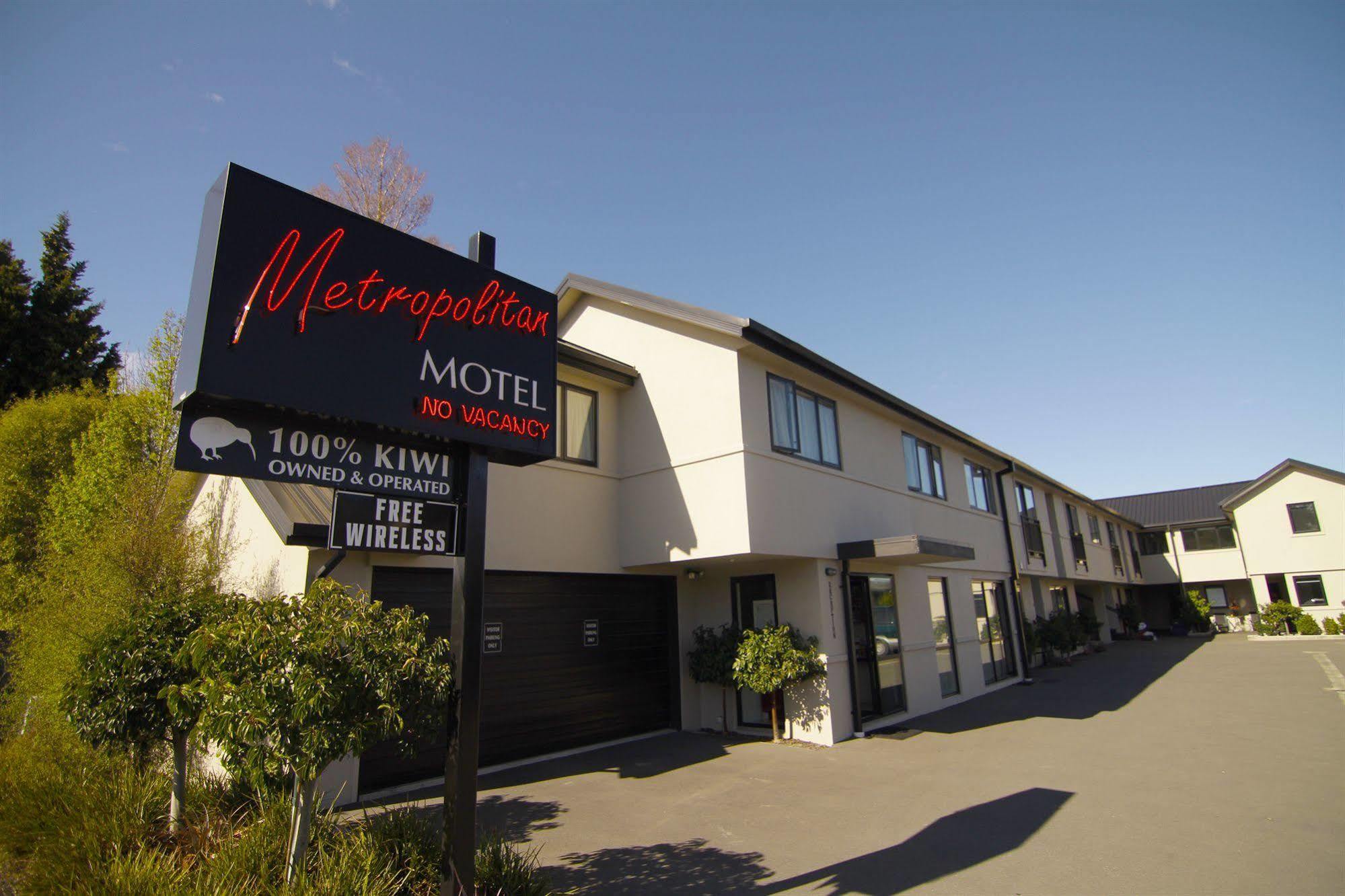 Metropolitan Motel On Riccarton Christchurch Dış mekan fotoğraf